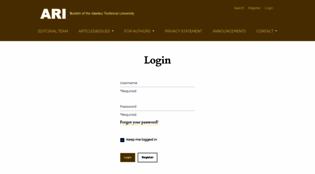 ari.itu.edu.tr