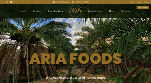 ariafoods.co