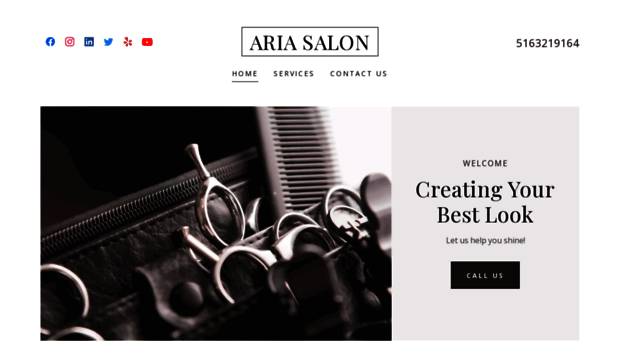 ariahairsalon.com