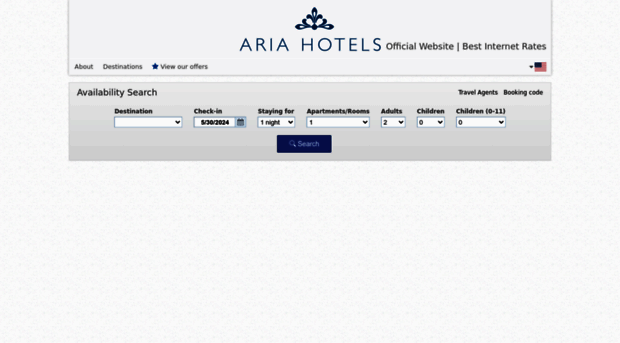 ariahotels.reserve-online.net