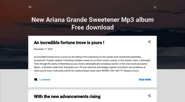 arianagrandesweeteneralbumdownload.blogspot.com