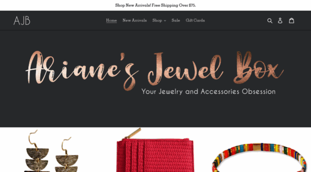 arianesjewelbox.com