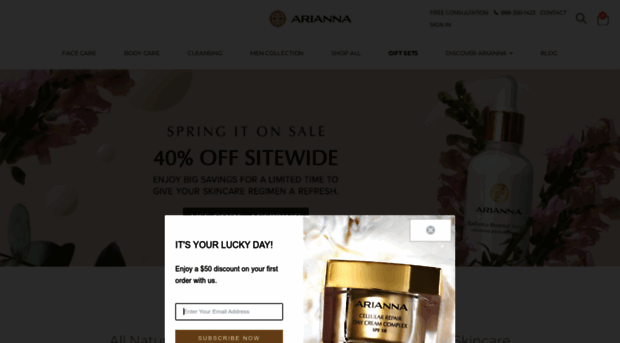 arianna-skincare.com