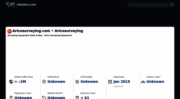 aricosurveying.com.ipaddress.com