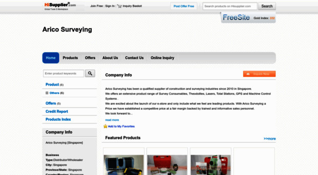 aricosurveying.en.hisupplier.com