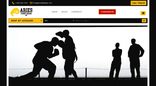 ariesfightgear.com