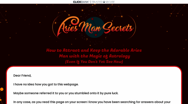 ariesmansecrets.com