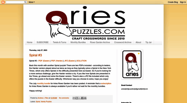 ariespuzzles.com
