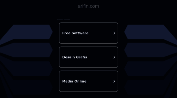 arifin.com
