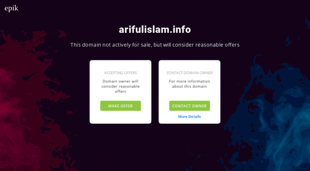 arifulislam.info