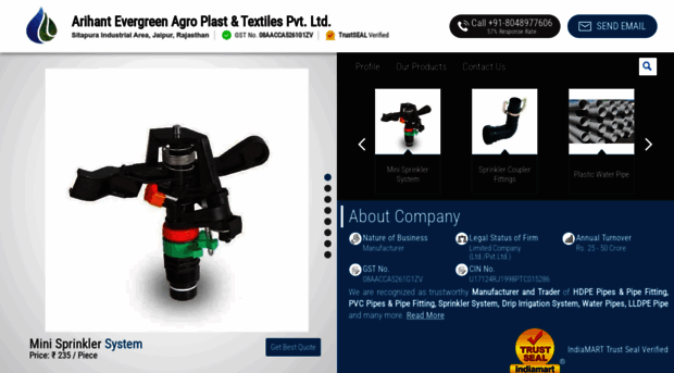 arihantevergreen.com