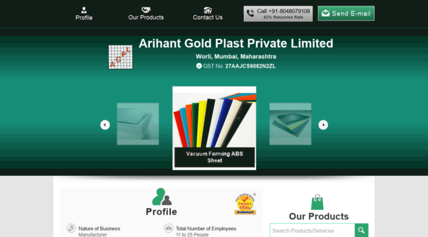 arihantgoldplast.com