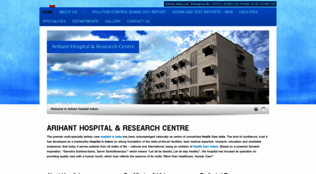 arihanthospital.org