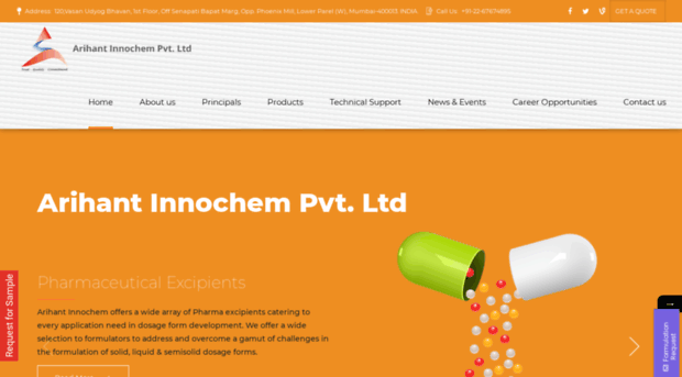 arihantinnochem.com