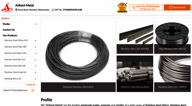 arihantmetal.com