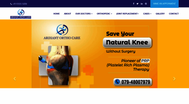 arihantorthocare.com