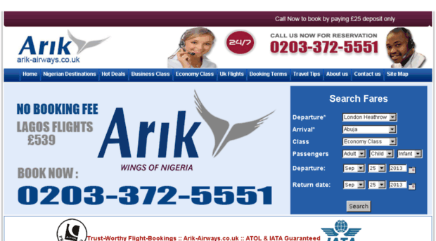 arik-airways.co.uk