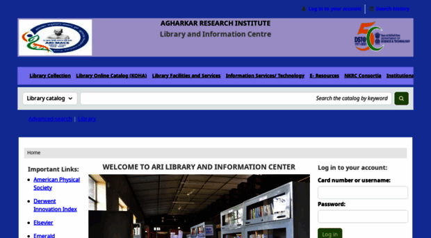 arilibrary.ourlib.in