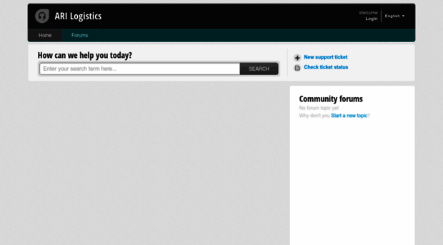 arilogistics.freshdesk.com