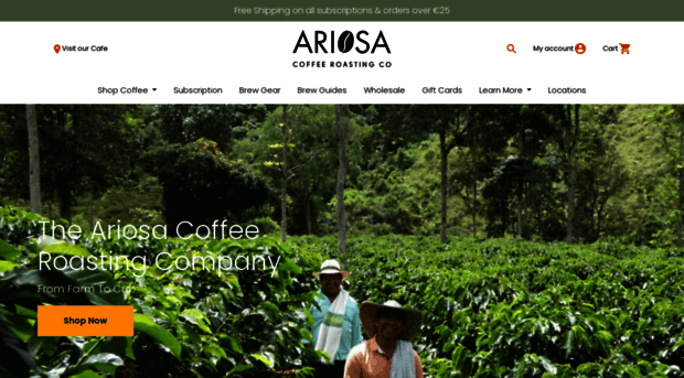 ariosacoffee.com