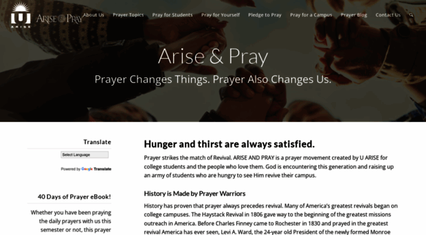 ariseandpray.org