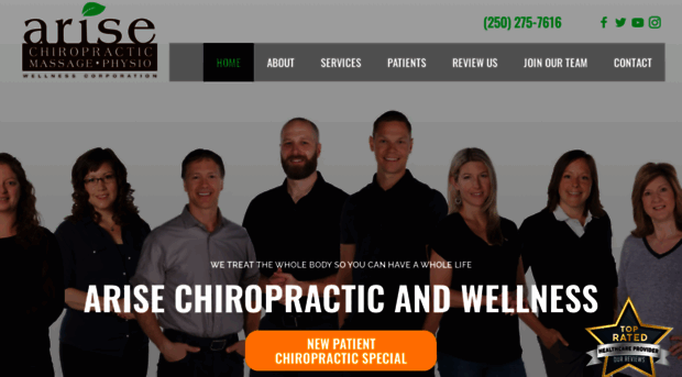 arisechiropractic.com