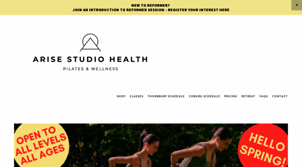 arisestudiohealth.com