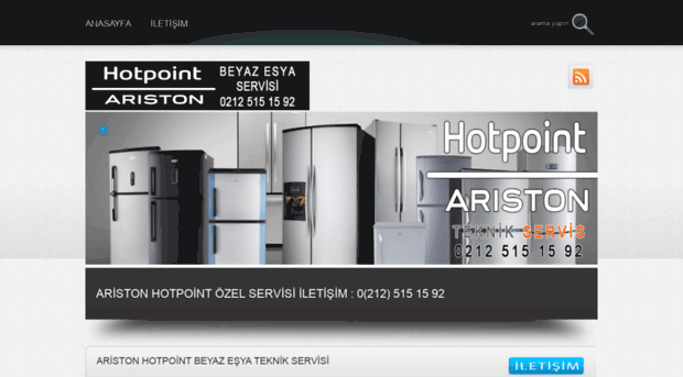 aristonhotpointbeyaz.esyaservisi.com