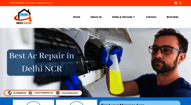 arizaaircon.in