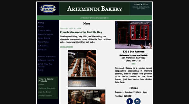 arizmendibakery.com