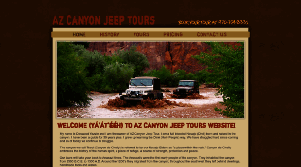 arizonacanyonjeeptours.com