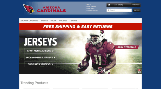 arizonacardinalsapparel.com