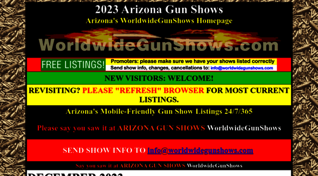 arizonagunshows.net