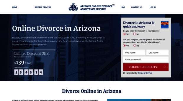 arizonaonlinedivorce.com