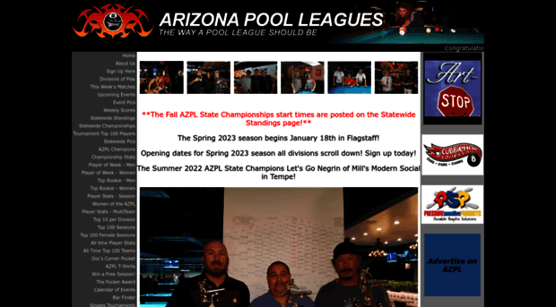 arizonapoolleagues.com