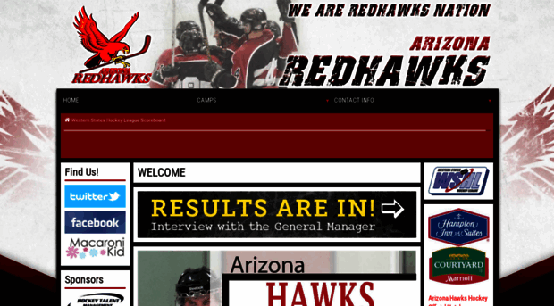 arizonaredhawks.pointstreaksites.com