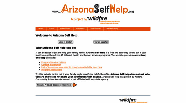 arizonaselfhelp.org