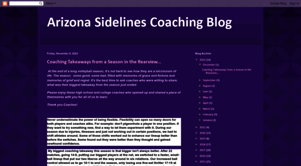 arizonasidelines.blogspot.com