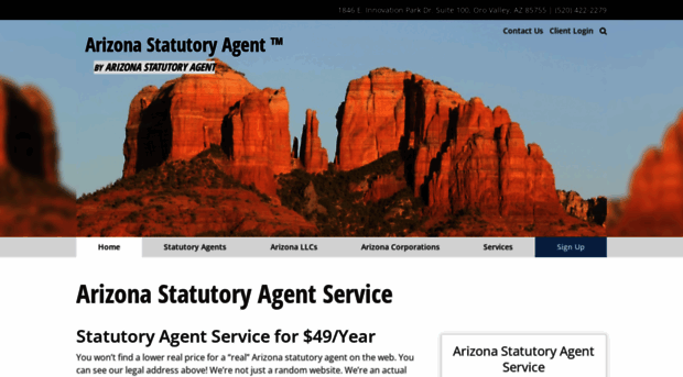 arizonastatutoryagent.net