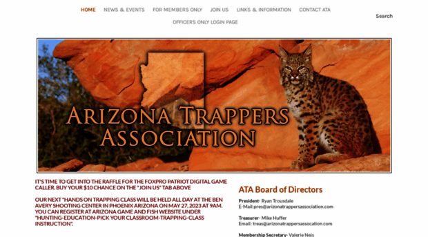 arizonatrappersassociation.com