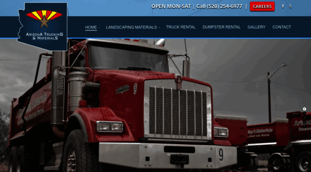 arizonatruckingandmaterials.com