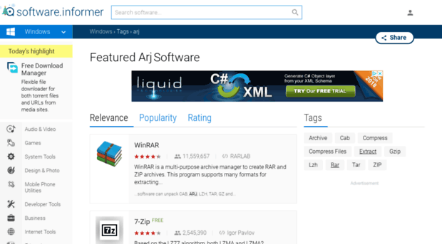 arj.software.informer.com