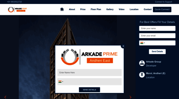 arkadeprimeandheri.com