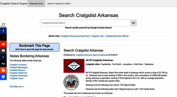 arkansas.craigs-list-search.com