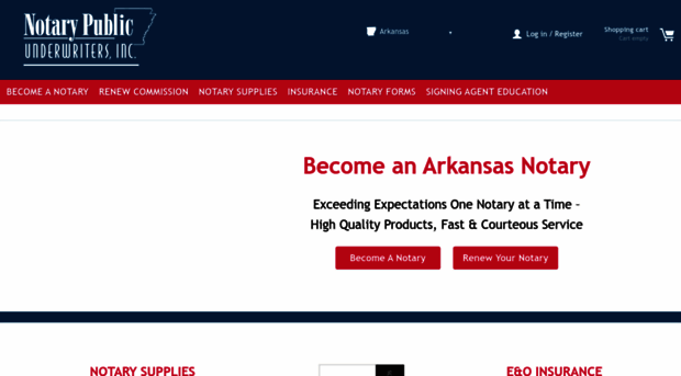 arkansas.notarypublicunderwriters.com