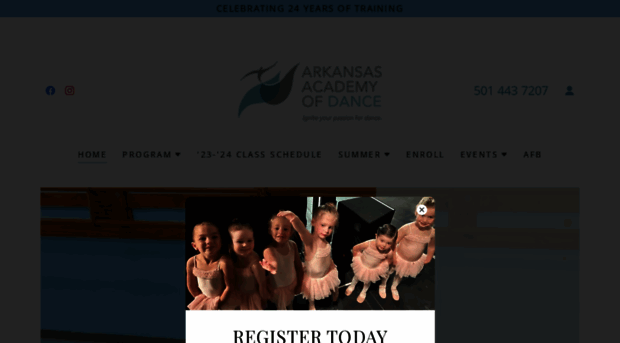 arkansasacademyofdance.com