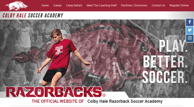 arkansassoccercamps.com