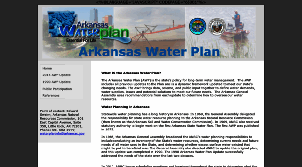 arkansaswaterplan.org