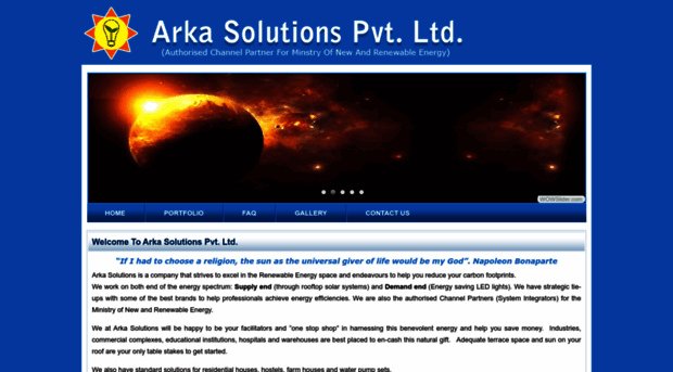 arkasolutions.co.in