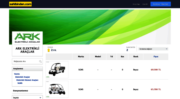 arkelektrikliaraclar.sahibinden.com